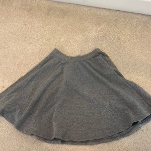 Abercrombie and Fitch grey cotton skirt